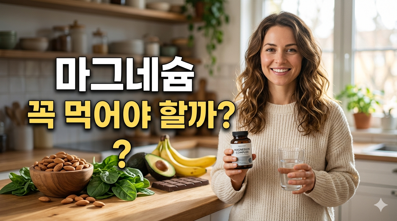 마그네슘 결핍 증상과 필요한 이유 정리