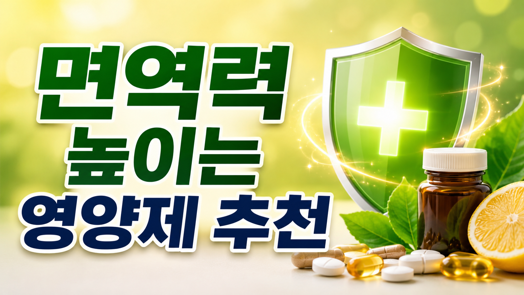 면역력 높이는 영양제